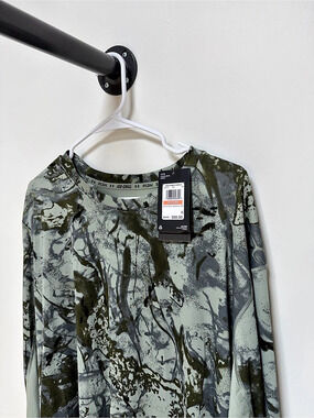 Under Armour Men’s Iso-Chill Shorebreak Camo Long Sleeve Fishing Shirt 3XL NWT